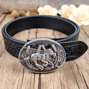 Fivela Cavalo Selvagem com Canivete Secreto - Esporatto