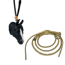 Enfeite De Retrovisor Country Formato De Cavalo Quarto de Milha